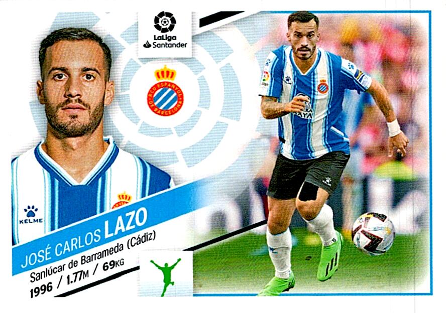 Cromo Liga Este 2022/2023 LAZO COLOCA Nº18BIS CUARTA EDICION