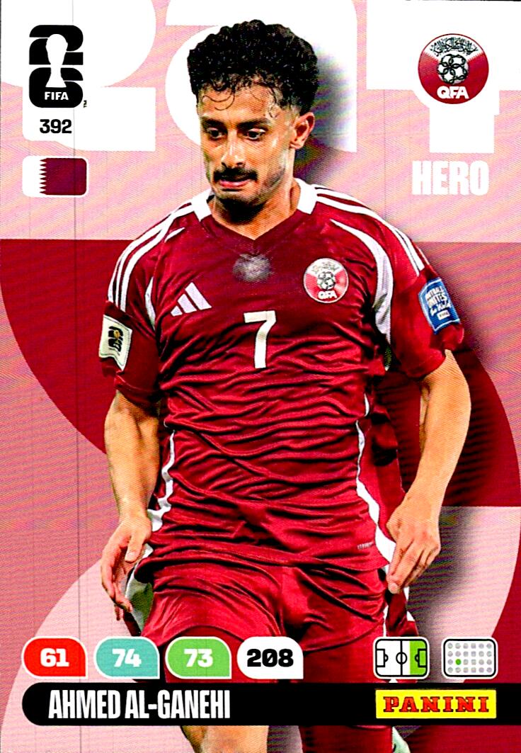 ADRENALYN WORLD CUP 2026 AHMED AL-GANEHI QATAR Nº392