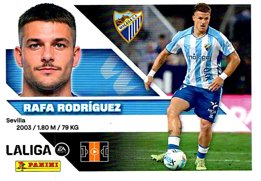 LIGA ESTE 2026/2027  MÁLAGA CF RAFA RODRIGUÉZ Nº13A