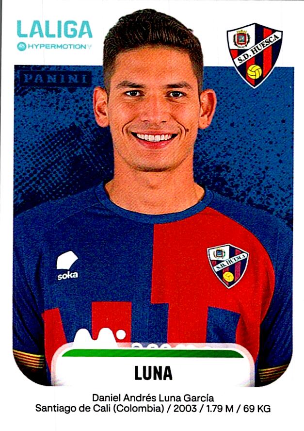 LALIGA HYPERMOTION 2025-26 LUNA HUESCA Nº244