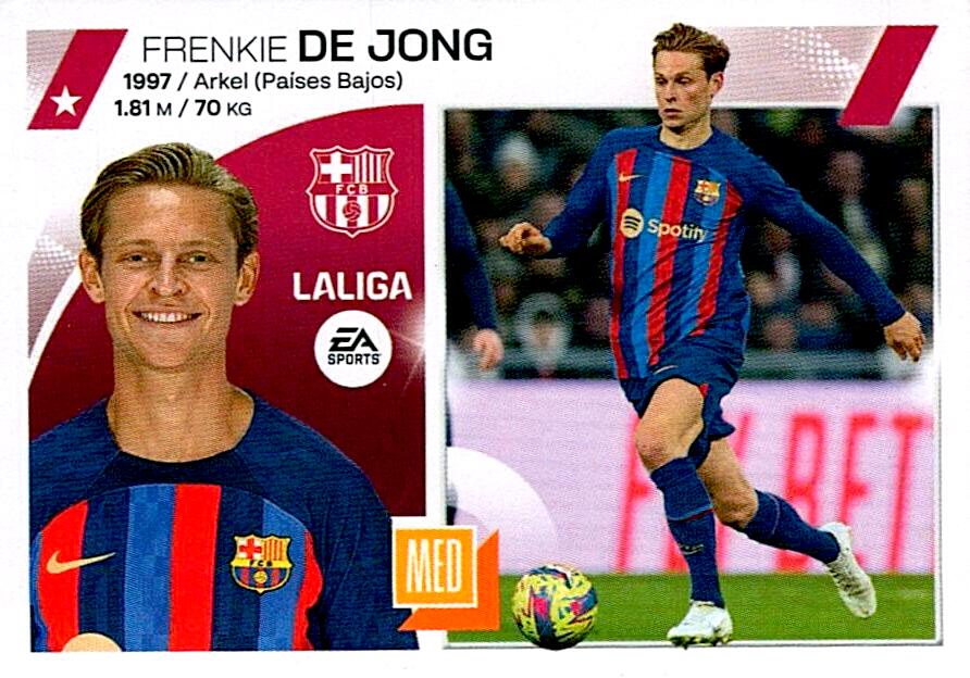 LIGA ESTE 2023/24 DE JONG FC BARCELONA 14
