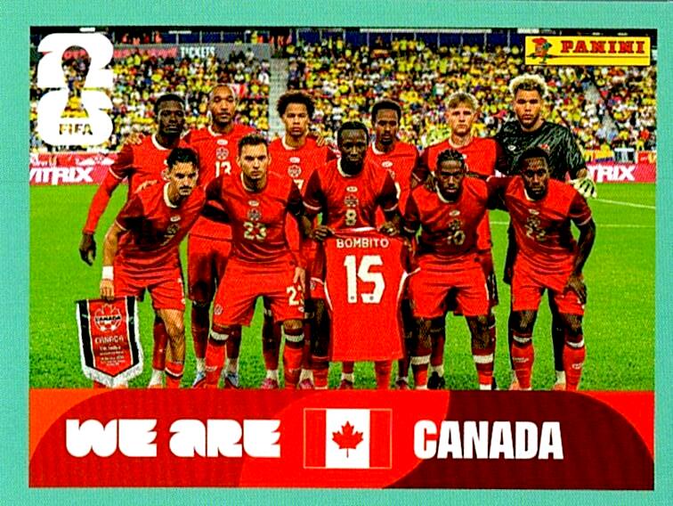 STICKERS FIFA WORLD CUP 2026 ALINEACION NºCAN 13