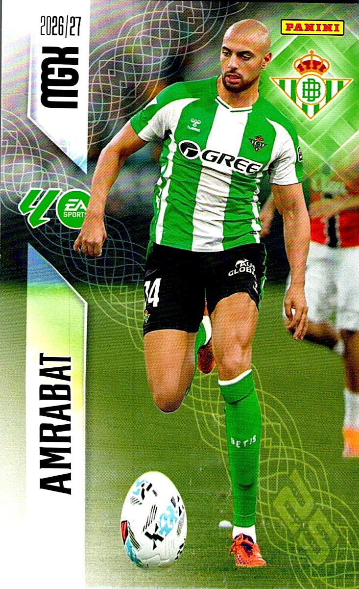 MEGACRACKS 2026/2027 AMRABAT REAL BETIS Nº100