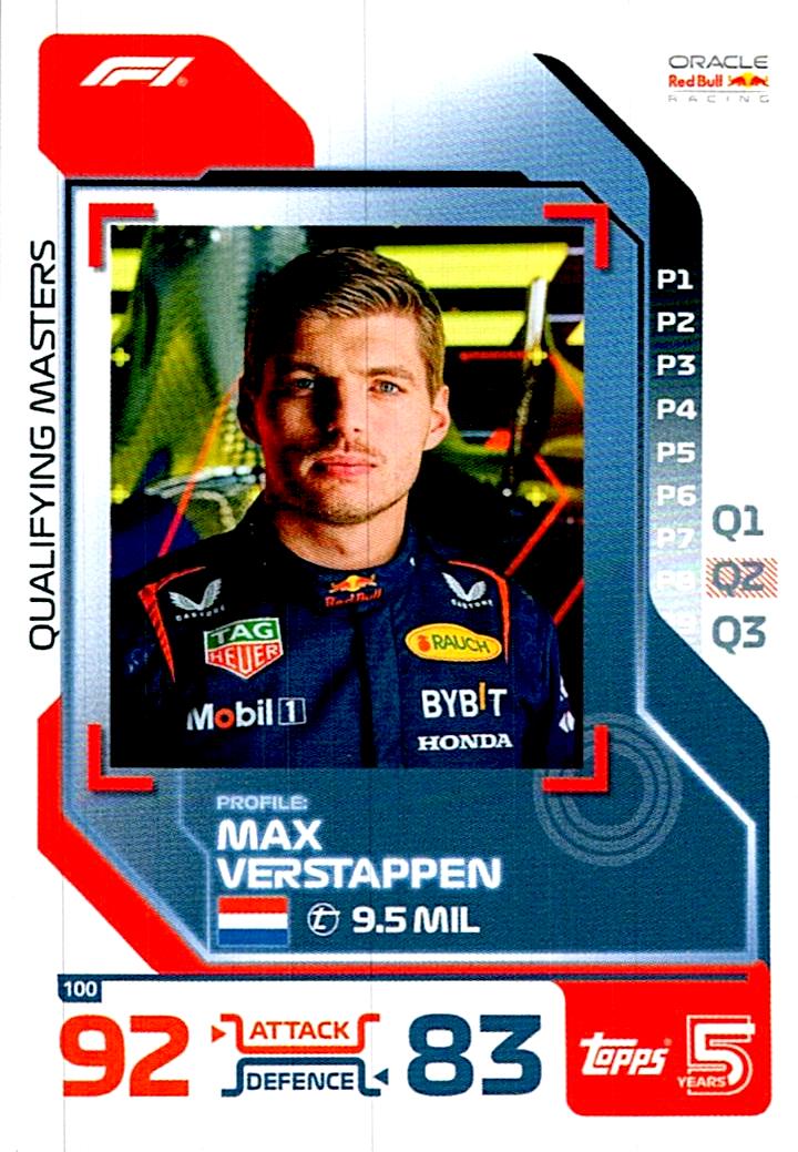 TOPPS TURBO ATTAX 2024 Nº100
