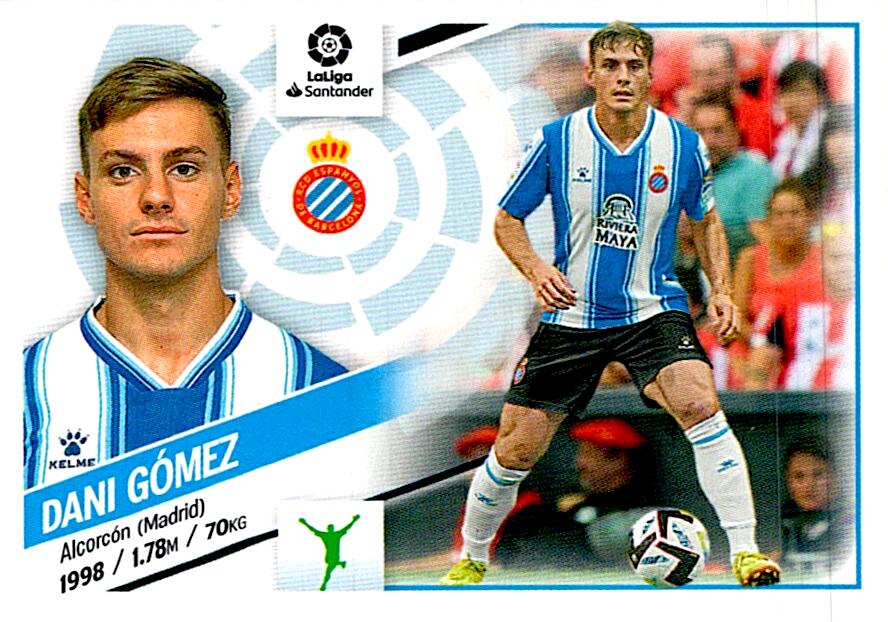 Cromo Liga Este 2022/2023 DANI GOMEZ COLOCA Nº19BIS CUARTA EDICION