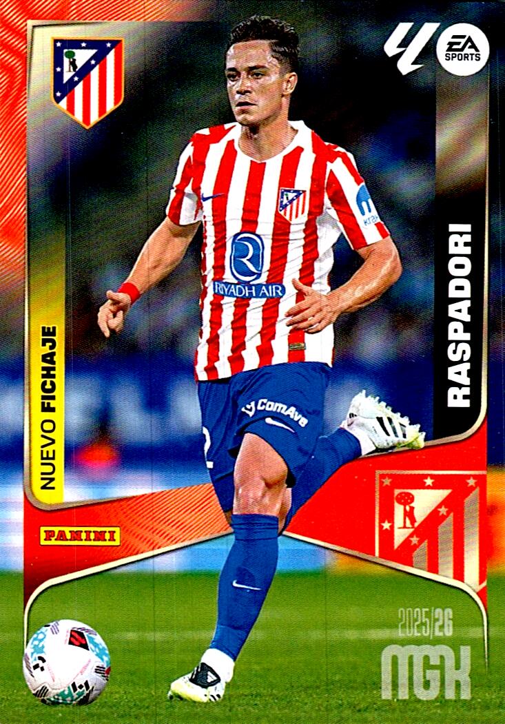 MEGACRACKS 2025/2026 RASPADORI ULTIMO FICHAJE Nº475 SEGUNDA EDICION