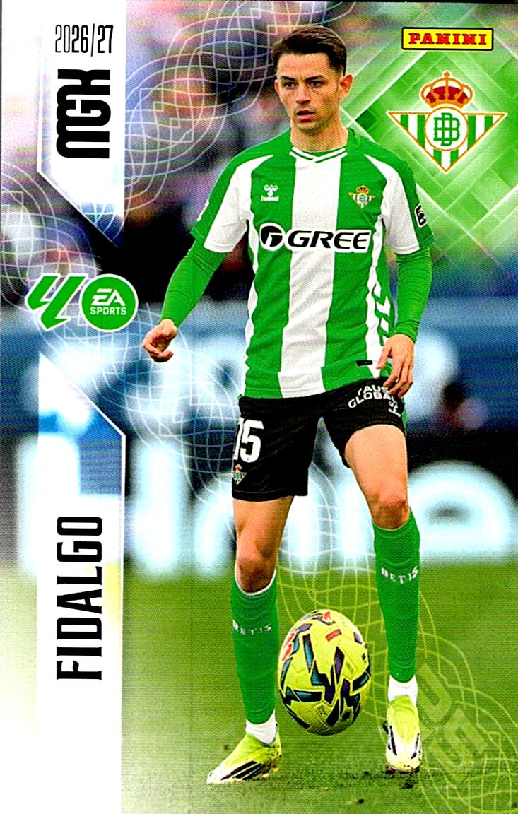 MEGACRACKS 2026/2027 FIDALGO REAL BETIS Nº101