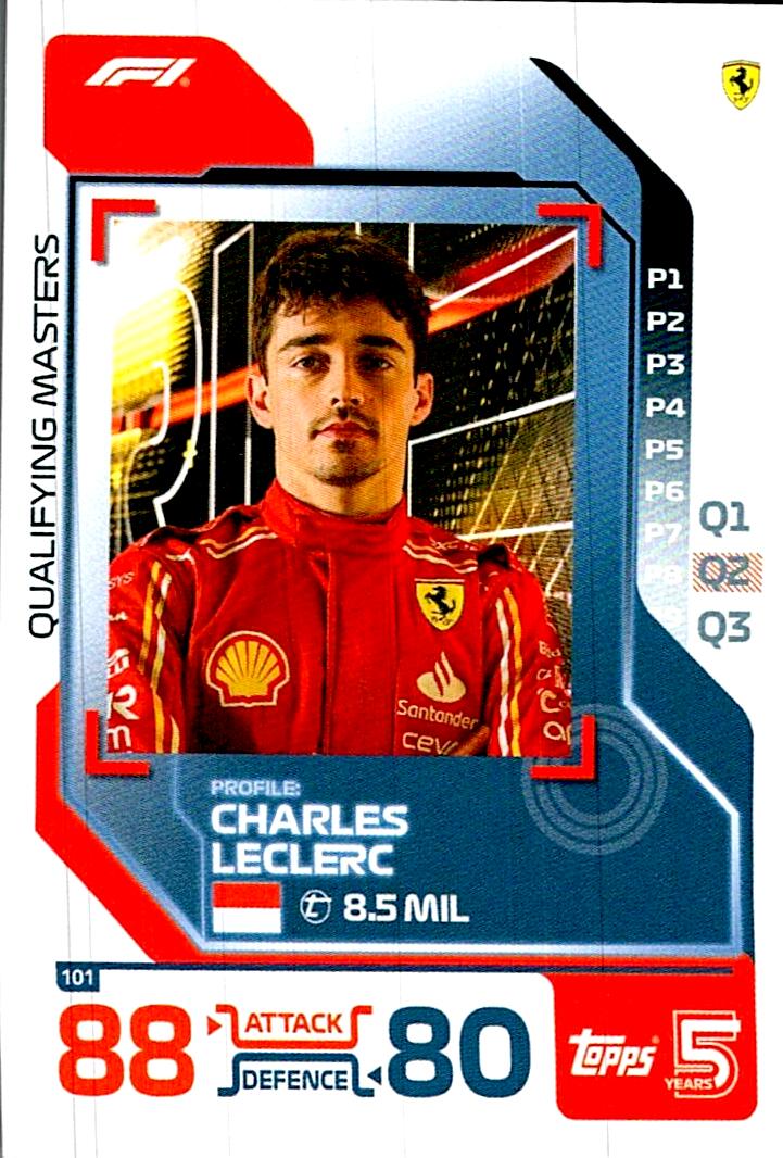 TOPPS TURBO ATTAX 2024 Nº101