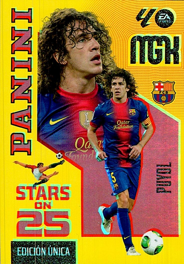 MEGACRACKS 2026/2027 STARS ON 25 PUYOL FC BARCELONA Nº429
