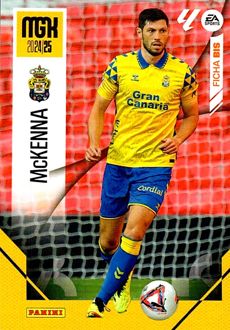 Megacracks 2024/2025 McKENNA UD Las Palmas Nº 186 BIS SEGUNDA EDICION