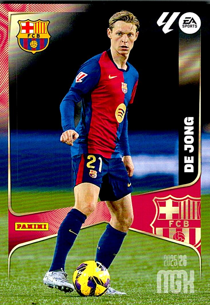 MEGACRACKS 2025/2026 FC BARCELONA DE JONG Nº83
