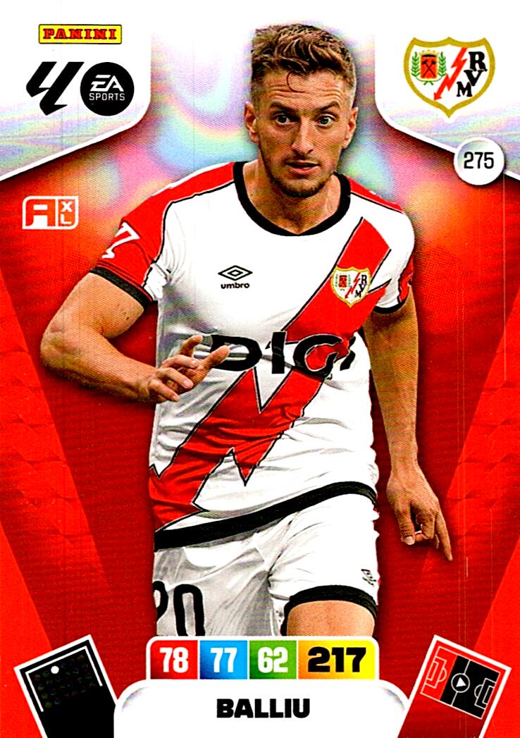 ADRENALYN LA LIGA 2025/2026 BALLIU RAYO VALLECANO Nº275