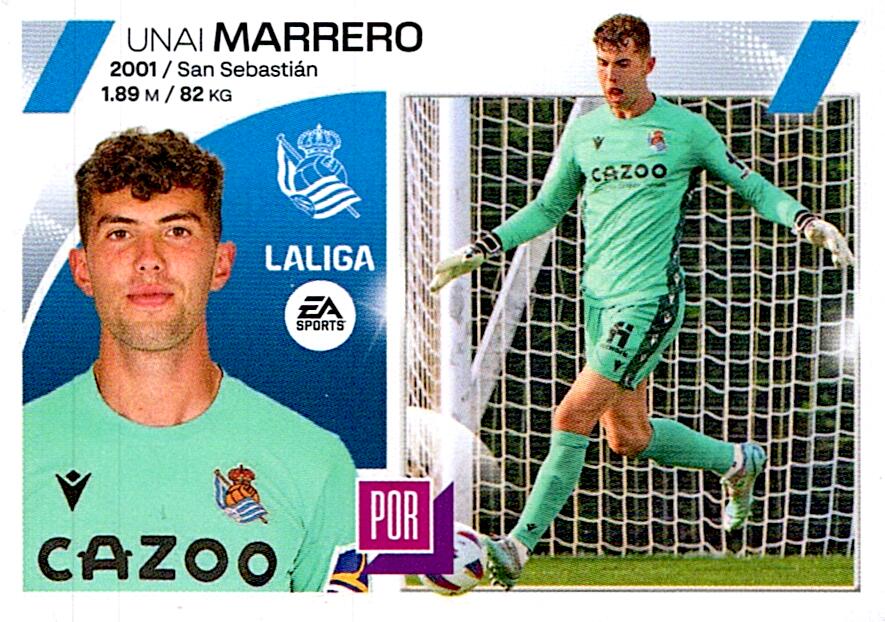 LIGA ESTE 2023/24 MARRERO REAL SOCIEDAD Nº4 BIS COLOCA SEGUNDA EDICION