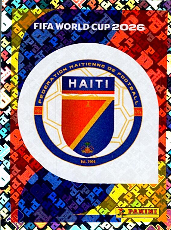 STICKERS FIFA WORLD CUP 2026 ESCUDO NºHAI 1