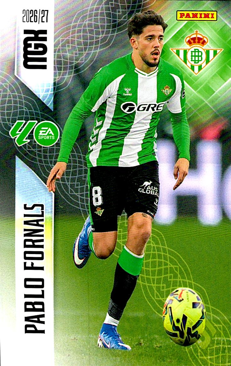 MEGACRACKS 2026/2027 PABLO FORNALS REAL BETIS Nº102