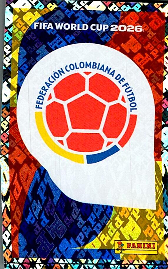 STICKERS FIFA WORLD CUP 2026 ESCUDO NºCOL 1