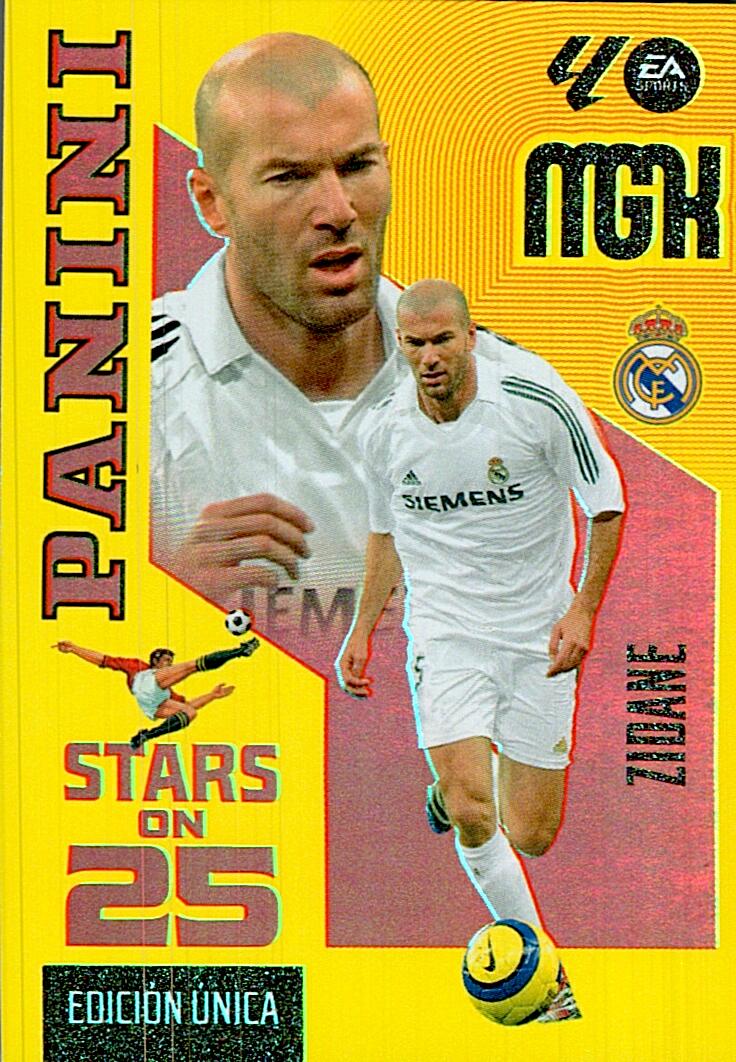 MEGACRACKS 2026/2027 STARS ON 25 ZIDANE REAL MADRID Nº430