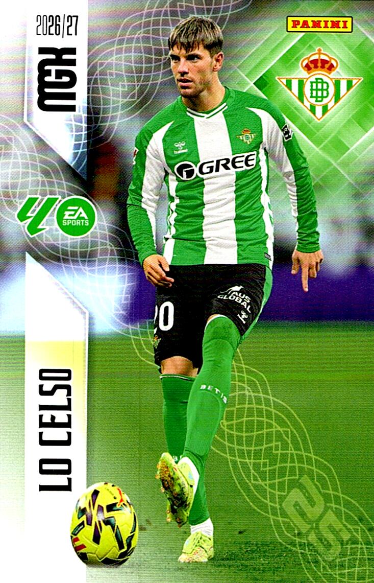 MEGACRACKS 2026/2027 LO CELSO REAL BETIS Nº103