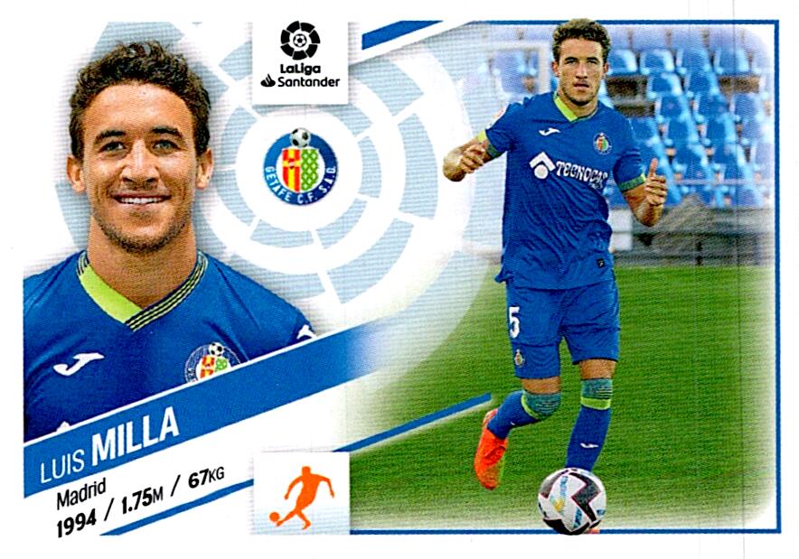 Cromo Liga Este 2022/2023 MILLA COLOCA Nº14BIS CUARTA EDICION