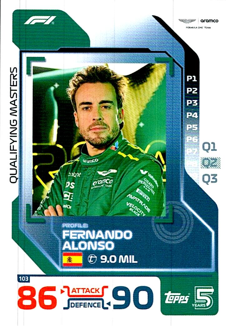 TOPPS TURBO ATTAX 2024 Nº103