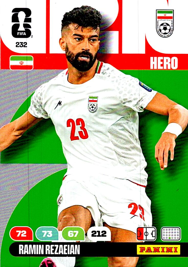 ADRENALYN WORLD CUP 2026 RAMIN REZAEIAN IRAN Nº232