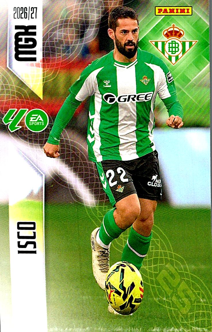 MEGACRACKS 2026/2027 ISCO REAL BETIS Nº104