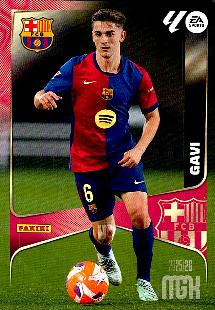 MEGACRACKS 2025/2026 FC BARCELONA GAVI Nº85