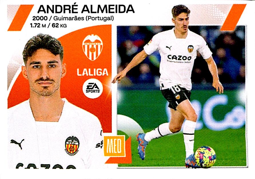 LIGA ESTE 2023/24 ANDRE ALMEIDA VALENCIA CF 13