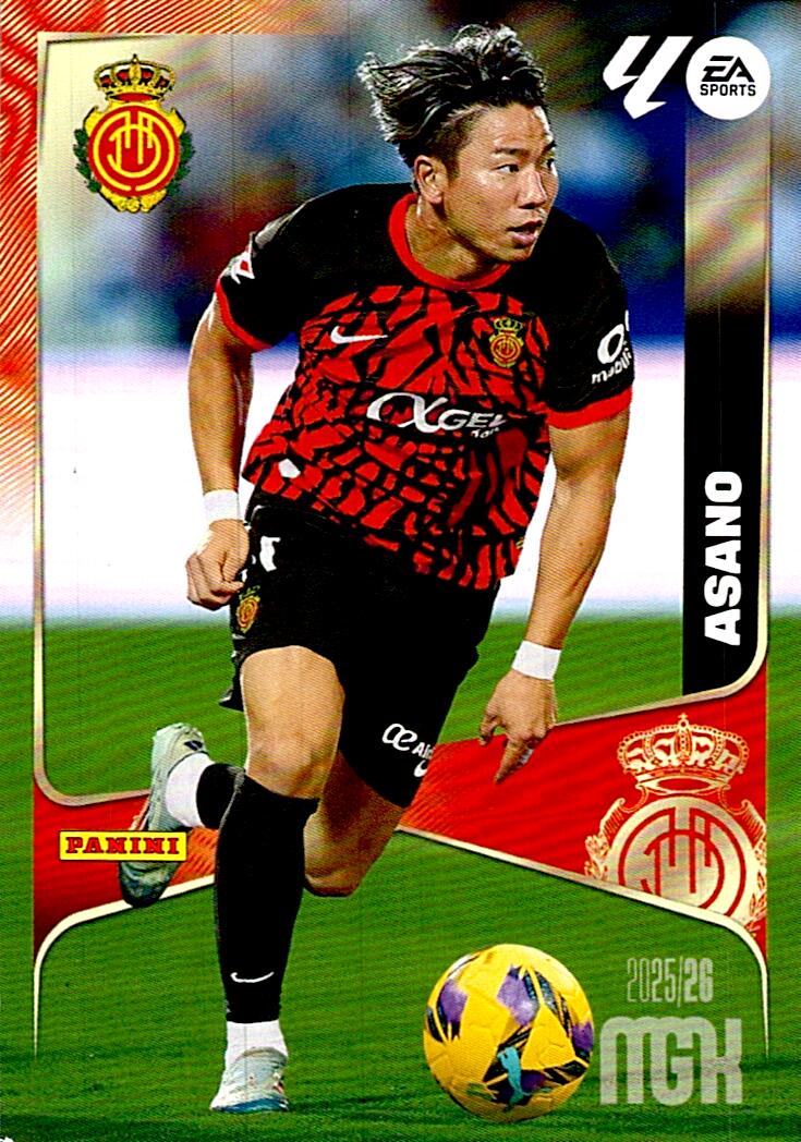MEGACRACKS 2025/2026 ASANO RCD MALLORCA Nº249