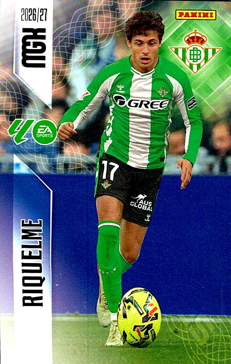 MEGACRACKS 2026/2027 RIQUELME REAL BETIS Nº105