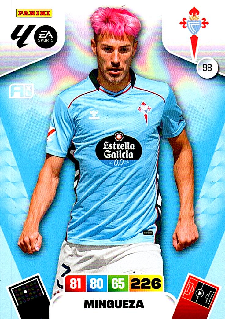 ADRENALYN LA LIGA 2025/2026 MINGUEZA RC CELTA Nº98