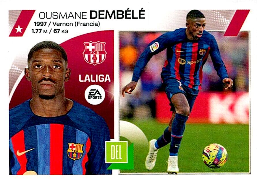 LIGA ESTE 2023/24 DEMBELE FC BARCELONA 19