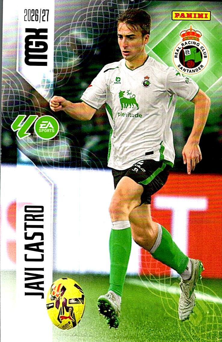 MEGACRACKS 2026/2027 JAVI CASTRO REAL RACING CLUB Nº277