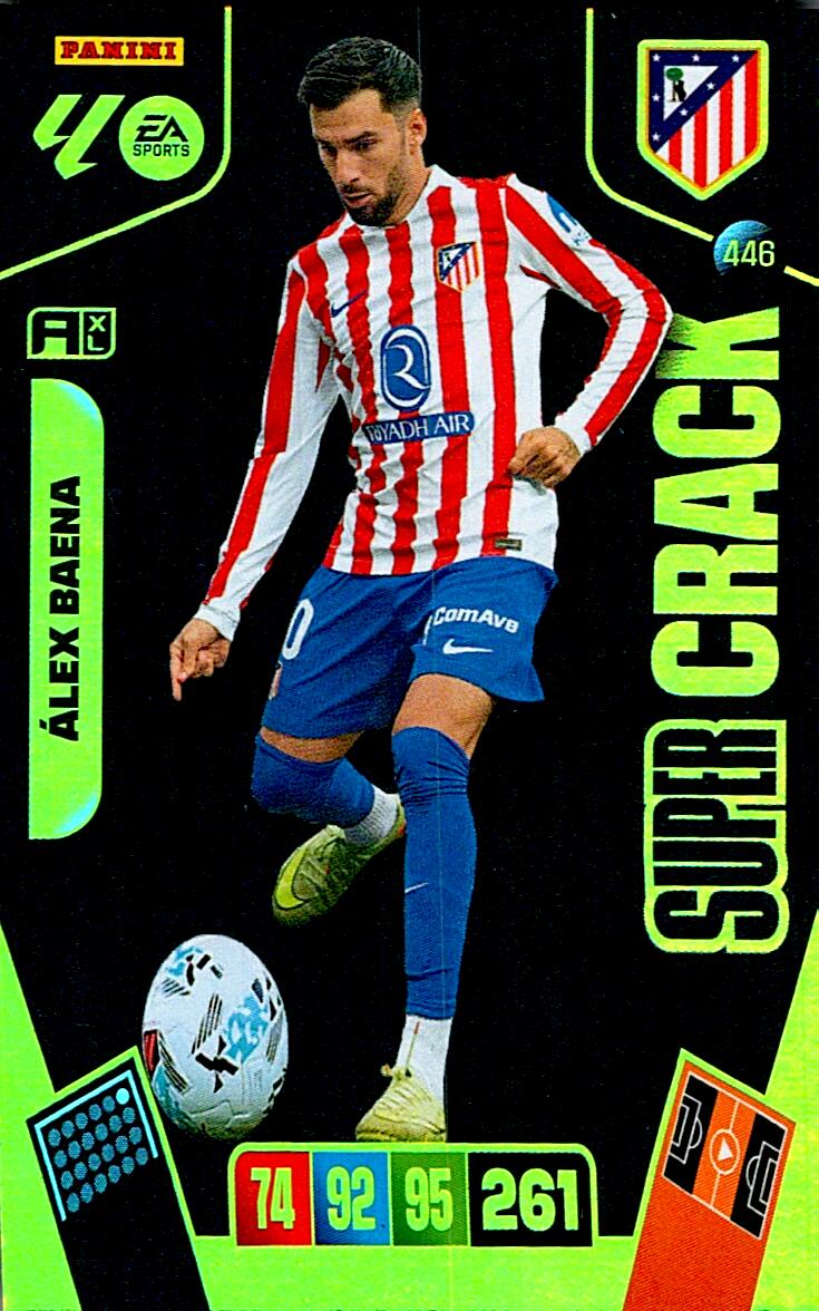ADRENALYN LA LIGA 2025/2026 ALEX BAENA SUPER CRACK Nº446