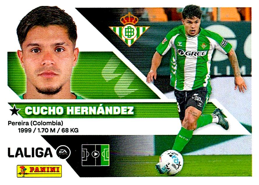 LIGA ESTE 2026/2027 CUCHO HERNANDEZ REAL BETIS Nº19