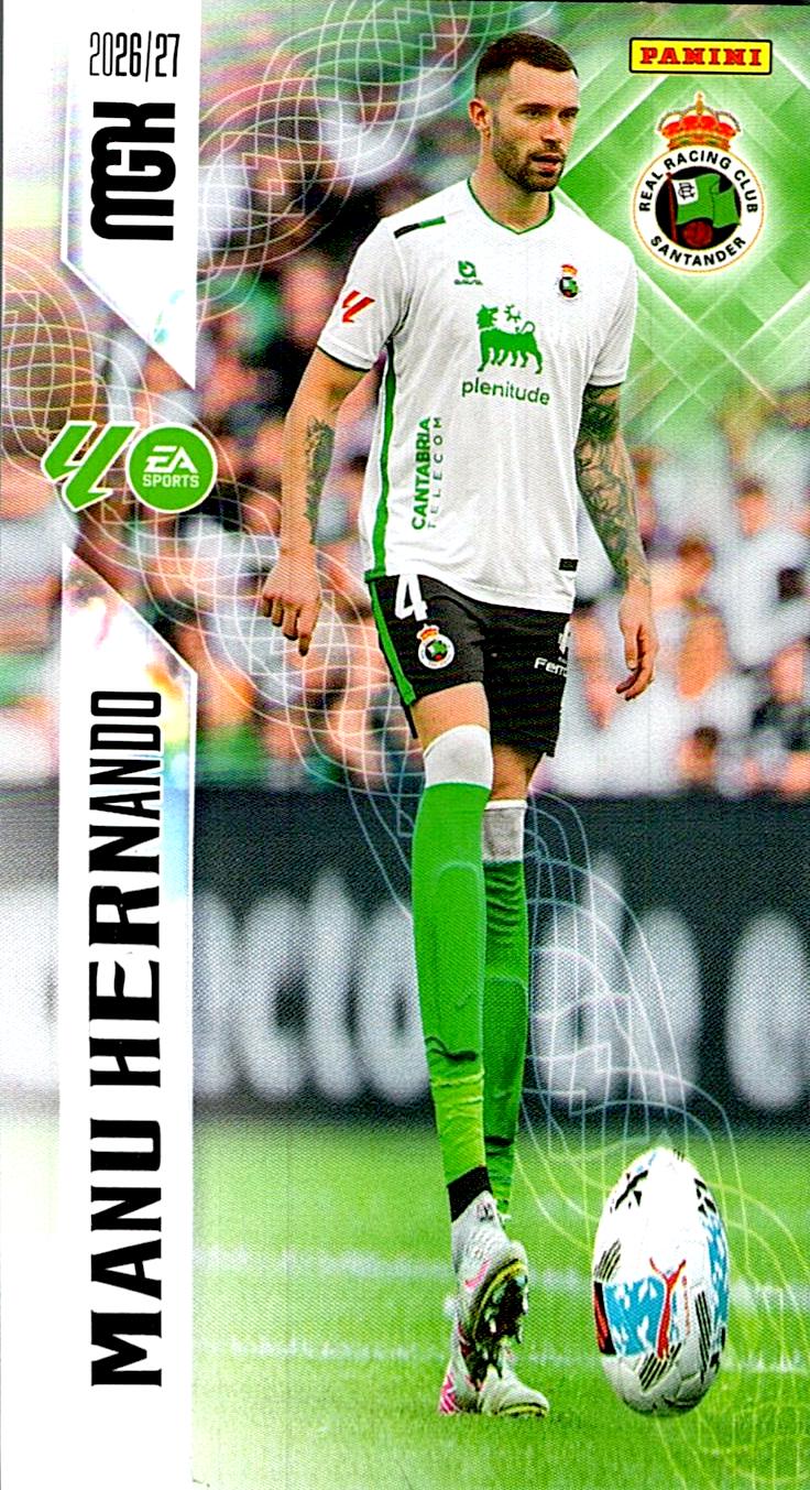 MEGACRACKS 2026/2027 MANU HERNANDO REAL RACING CLUB Nº278