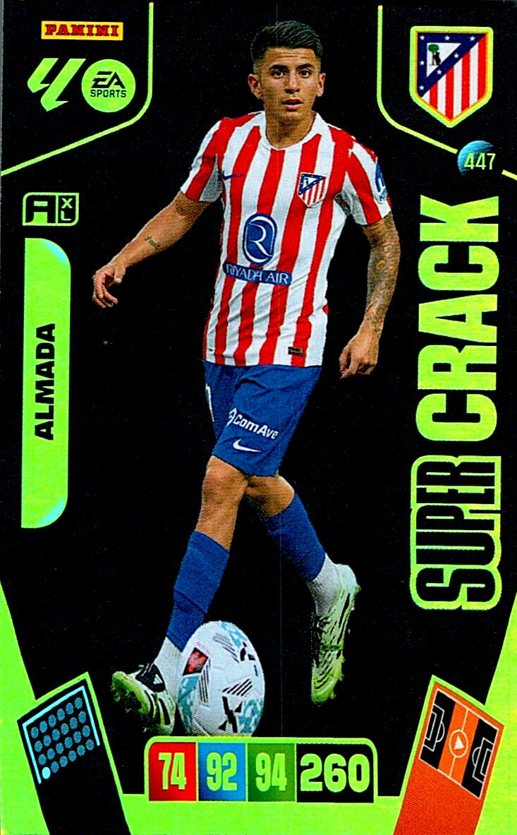 ADRENALYN LA LIGA 2025/2026 ALMADA SUPER CRACK Nº447