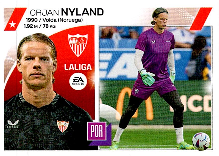 LIGA ESTE 2023/24 NYLAND SEVILLA FC Nº3 BIS COLOCA TERCERA EDICION