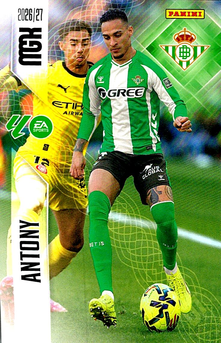 MEGACRACKS 2026/2027 ANTONY REAL BETIS Nº106
