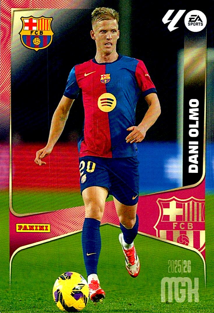 MEGACRACKS 2025/2026 FC BARCELONA DANI OLMO Nº87