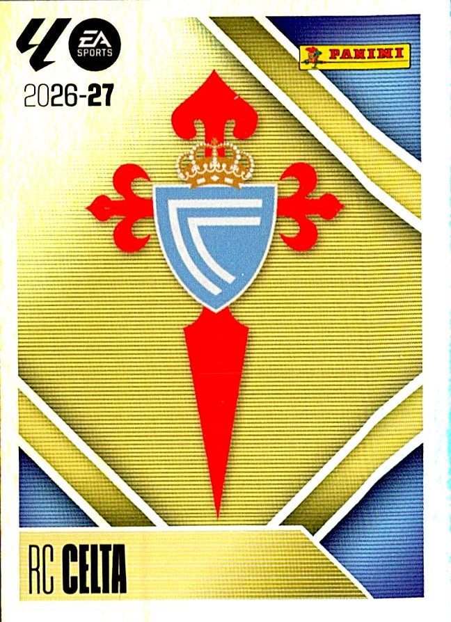 LIGA ESTE 2026/2027 ESCUDO RC CELTA Nº1