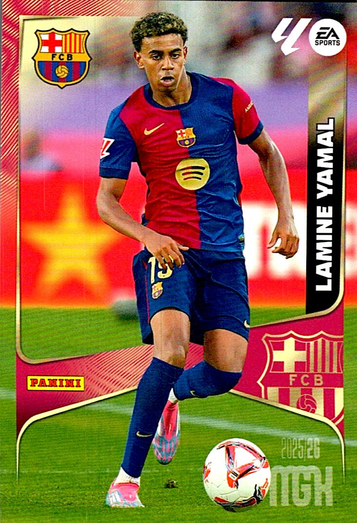 MEGACRACKS 2025/2026 FC BARCELONA LAMINE YAMAL Nº88