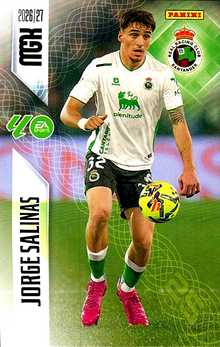 MEGACRACKS 2026/2027 JORGE SALINAS REAL RACING CLUB Nº279