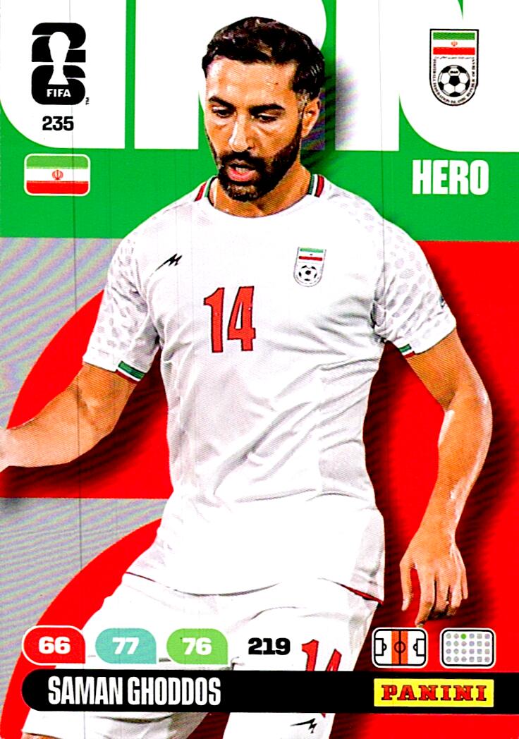 ADRENALYN WORLD CUP 2026 SAMAN GHODDOS IRAN Nº235