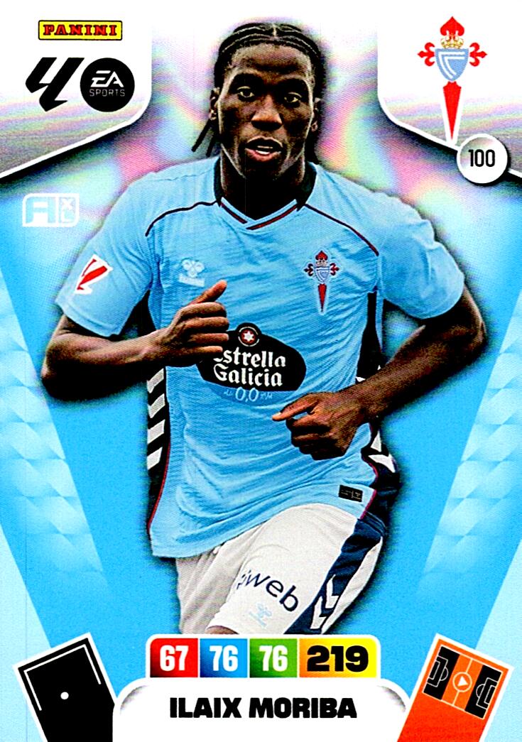 ADRENALYN LA LIGA 2025/2026 ILAIX MORIBA RC CELTA Nº100