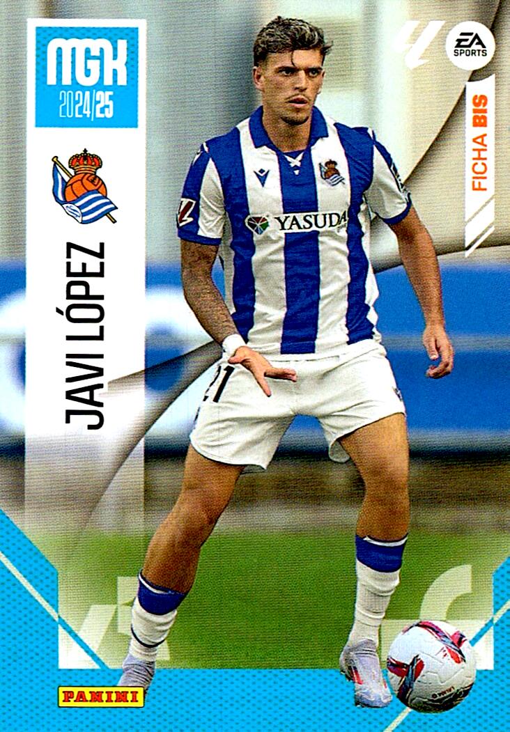 Megacracks 2024/2025 JAVI LOPEZ Real Sociedad Nº 296 BIS SEGUNDA EDICION