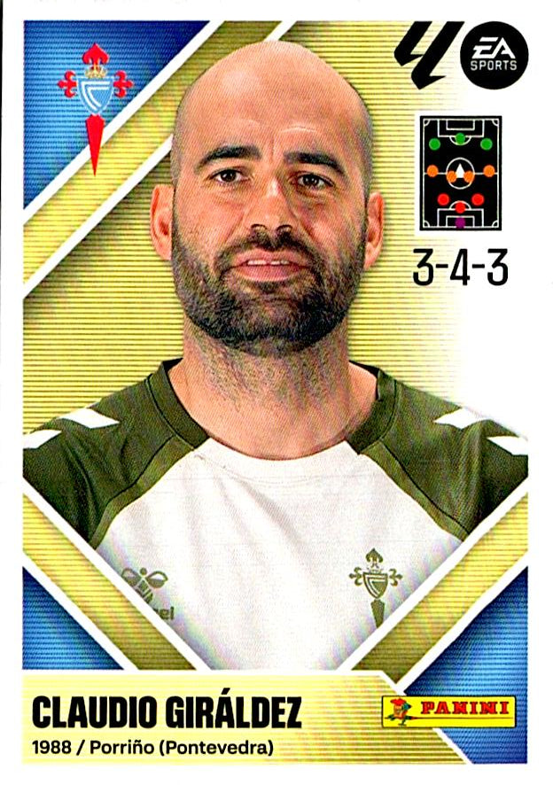 LIGA ESTE 2026/2027 CLAUDIO GIRALDEZ RC CELTA Nº2