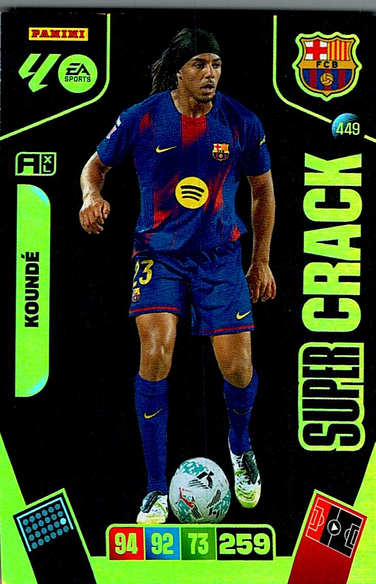 ADRENALYN LA LIGA 2025/2026 KOUNDE SUPER CRACK Nº449
