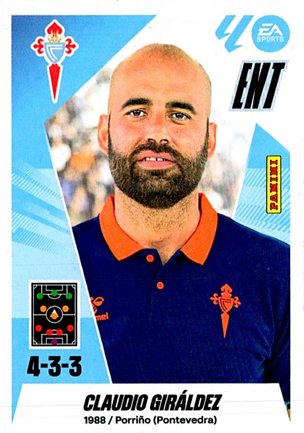 LIGA ESTE 2025/2026 RC CELTA CLAUDIO GIRALDEZ Nº2