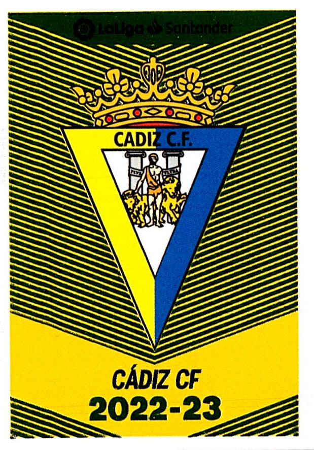 Cromo Liga Este 2022/2023 ESCUDO CADIZ CF Nº1